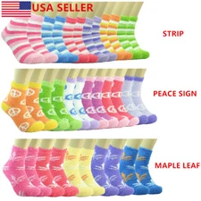 3-10 Pairs Women Super Soft Cozy Fuzzy Winter Home Slipper Socks 9-11 Ankle