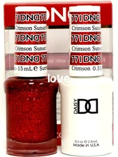 DND Daisy Gel Polish Soak Off 0.5fl.oz LED/UV Duo DND771- Crimson Sunset