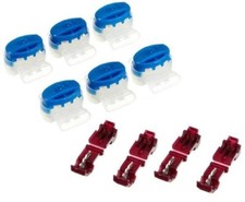 6 Kabel Verbinder + 4 Anschlussklemmen f&uuml;r Gardena M&auml;hroboter (Original von 3M)