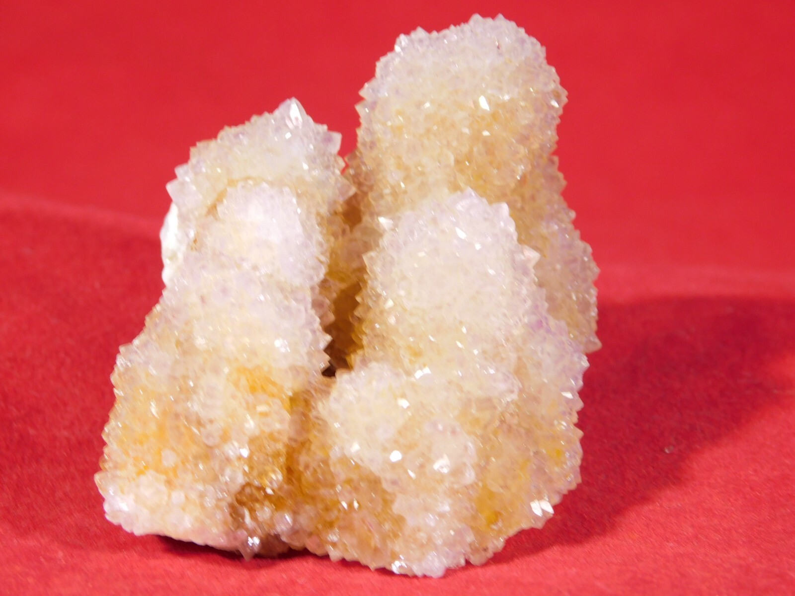 SPIRIT Quartz / CACTUS Quartz Amethyst and Citrine Crystal Cluster Africa 63.3gr