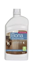 Bona Hardwood Floor Polish 32oz Low Gloss Safe for Unwaxed Wood Floors