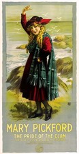 MARY PICKFORD - Pride of the Clan - 1917 Movie Poster Image - 3.5 x 7 in Print