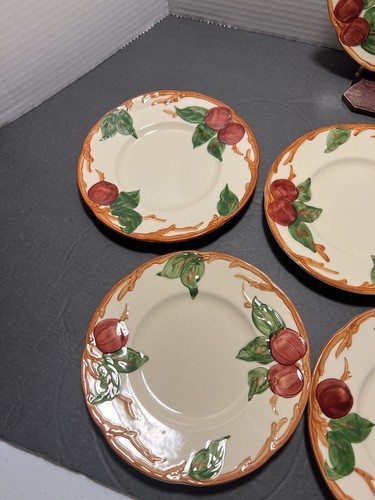 VINTAGE FRANCISCAN APPLE PATTERN PLATES - SET OF 6 - Picture 3 of 6