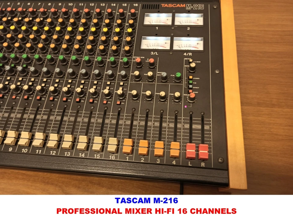 PROFESSIONAL MIXER TASCAM M-216 - Image 3 of 4