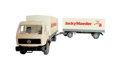 Roskopf Modell 1:87 MB 1628 Hängerzug Plane Jacky Maeder Airfreight Sondermodell