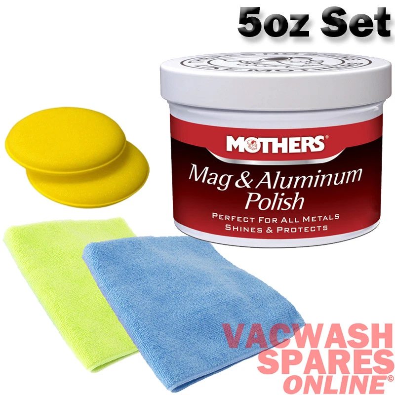 MOTHERS MAG AND ALUMINUM POLISH 5oz 05100 ALLOY METAL POLISH