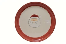Harry and David 13.5" Round Serving Chop Plate Platter Santa Claus 