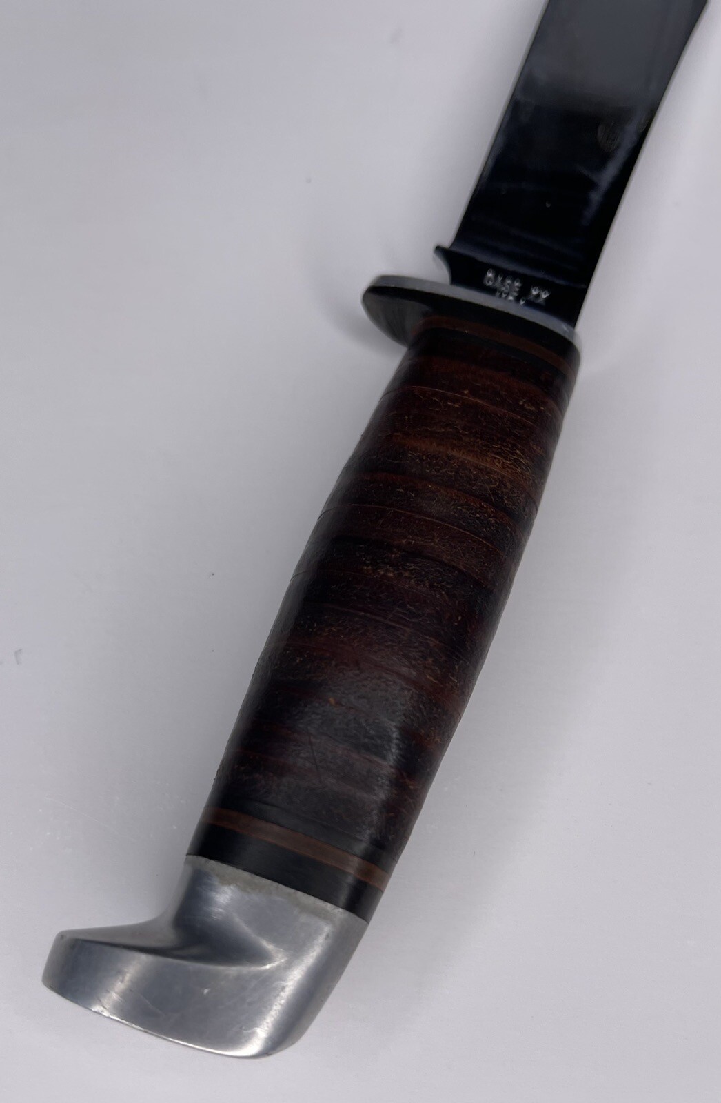 Vintage Case XX 366 Leather Hunting / Skinning Knife Fixed Blade eBay