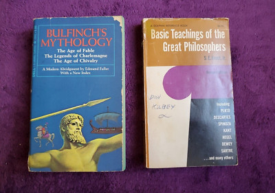 Lot 2 PB Bulfinch's Mythology & Basic Teachings: Philosophers