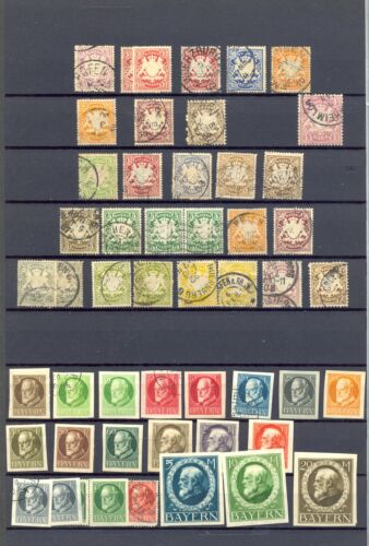 GERMANY -STATE BAYERN - 456 ST. --(*)/*/**/0 --F/VF - Picture 2 of 10