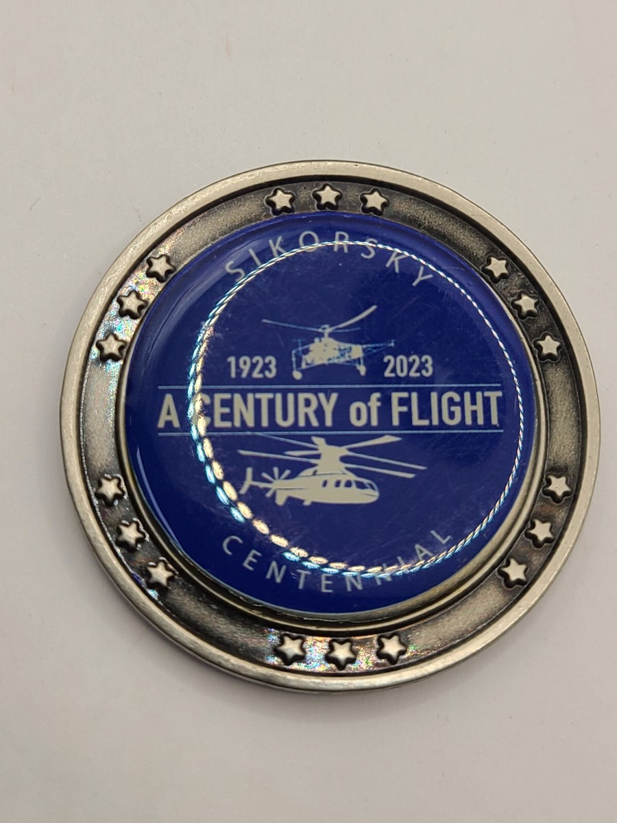 Sikorsky 100周年記念 2023 Sikorsky 100 years of innovations 1.75 inch | eBay