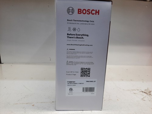 BOSCH ELECTRIC TANKLESS WATER HEATER TRONIC 6100 C - Picture 3 of 5