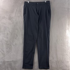 Lululemon ABC Classic Pants Mens Size 33x33 Gray Warpstreme Stretch