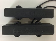 Excellent Bartolini 59CBJD-L3/S3 5-String J-Bass Pickup Set, Black