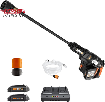 #ad #ad WORX 40V Power Share Hydroshot 2X20V Portable Power Cleaner Batteries amp; Charger $377.83