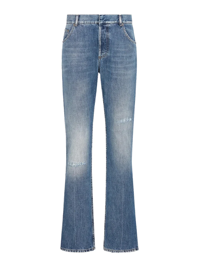DIOR $2350 Blue Regular Fit Jeans New & Authentic
