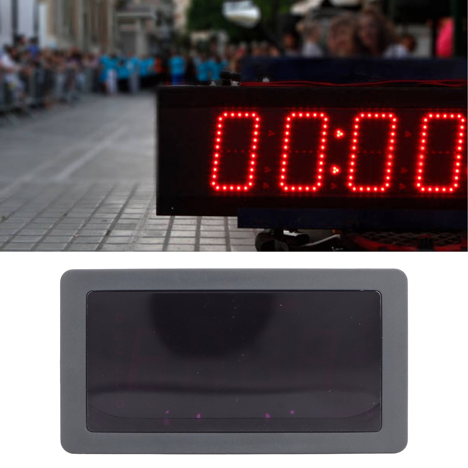 Digital Wall Clock Countdown Count Up Timer Large Display LED Race Timing photo Digital Wall Clock Countdown Count Up Timer Large Display LED Race Timing photo