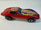 Vintage 1975 Hot Wheels Corvette Stingray in Red, Blackwall version