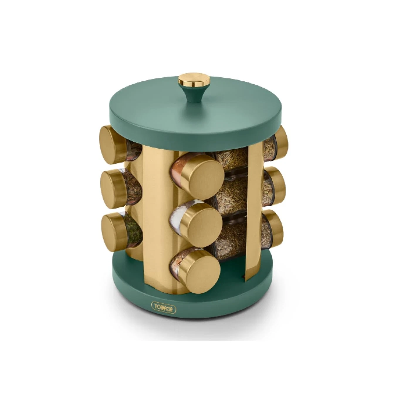 Tower T826022JDE Cavaletto 12 Jar Rotating Spice Rack with Pre-Filled Spices, Ja
Opens in a new wind