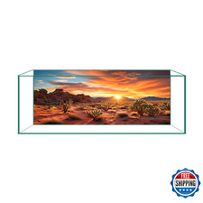 Aquarium Background  Terrarium Background   Ultra HD Static Cling, Tape-Free, D