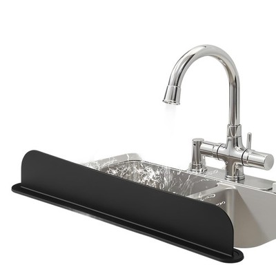 19,29 Zoll Waschbecken Wasser Spritzschutz, Silikon Waschbecken Spritzschutz, Backsplash7374