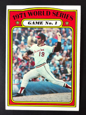 Vintage 1972 Topps 1971 World Series Dave McNally #223 EX+