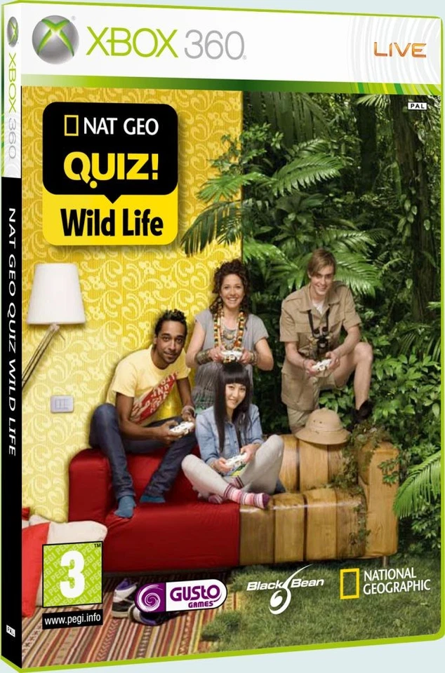 Nat Geo Quiz ! Wild Life - Juego Xbox 360 Edicion España PAL 3T
