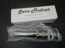 Swiss Madison Pop-Up Drain With Overflow
