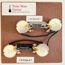 The 59 Les Paul Pre-wired Harness Gibson Epiphone Les Paul Short Shaft Pots
