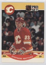 1990-91 Pro Set Stephane Matteau #593 0s5