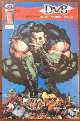 DV8 #1, GLENN FABRY VARIANT COVER, IMAGE COMICS, AUGUST/SEPTEMBER 1996, VF