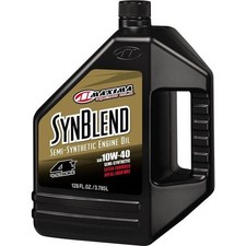 Maxima 10W-40 Synthetic Blend Motorcycle Engine Oil 349128B 1 Gallon 45.25 per gallon