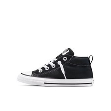 Converse Kids' Street Mid Top Sneakers - Black 6