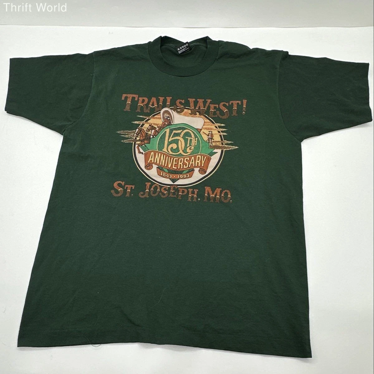 Fruit of the Loom Green Vintage T-Shirts for Men for sale | eBay