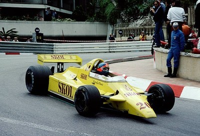 Monaco Grand Prix 1980 Emerson Fittipaldi 6th position Ref 80 MON 39 Old Photo