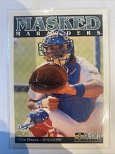 Mike Piazza 1998 UD Collector's Choice Masked  Marauders Baseball Dodgers 185