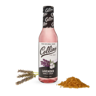 Lavender Syrup for Cocktails Coffee and Tea 12.7 Fl Oz Floral Flavor Enhance ...