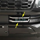 For 2025-2026 Nissan Armada Patrol Y63 Glossy Chrome Front Grille Cover Trims
