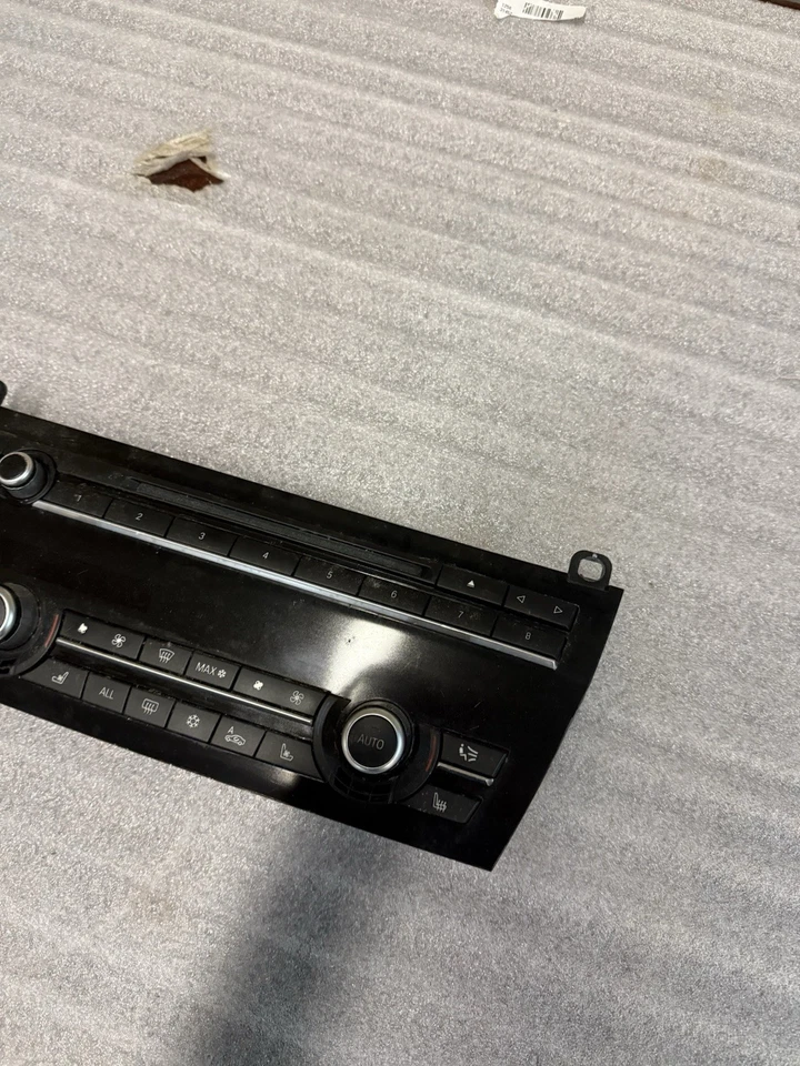 BMW 535i 740i 750i 2009 2010 2011 2012 temperatura de fábrica climatizador panel de aire acondicionado 924971501 Foto 3 de 4