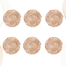 6 PCS Weave Cap Hand Knitting Hat Tiny Hats for Crafts Miniature