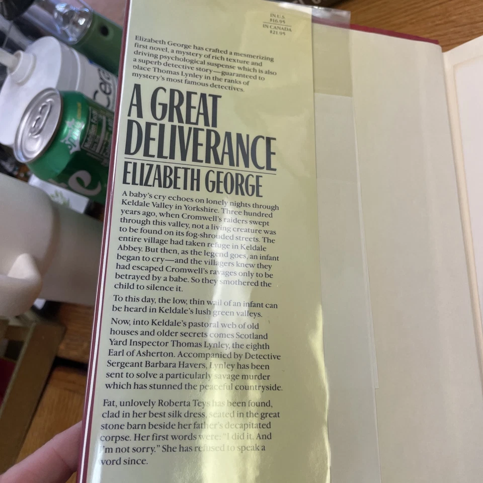 A Great Deliverance by Elizabeth George (1988) **SIGNED** - Image 2 of 4