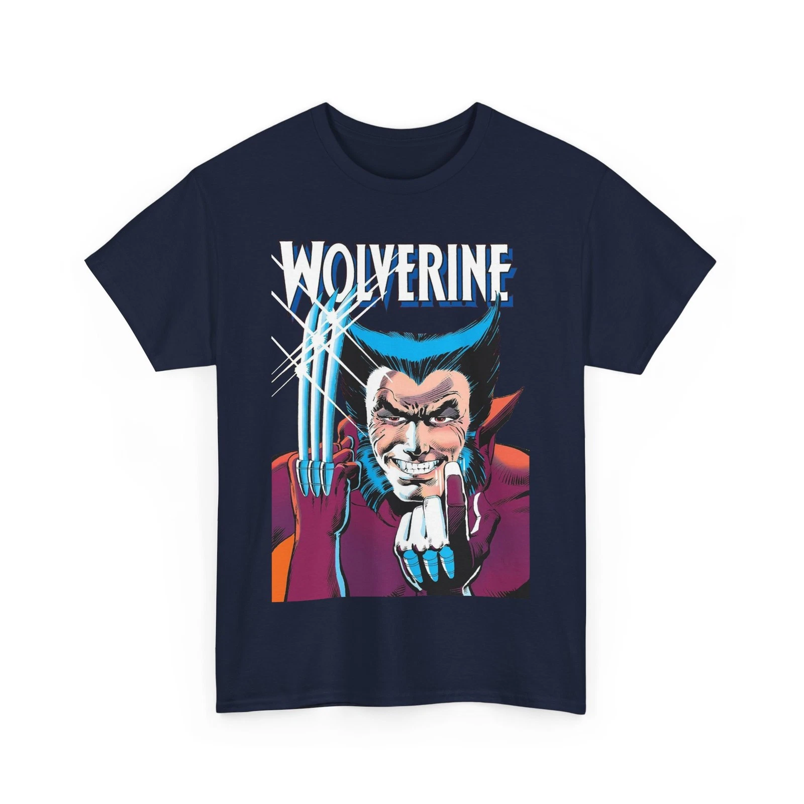 Wolverine T-Shirt - Frank Miller 1982 Cover Art - Marvel Comics - X-Men, Logan