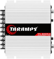 Taramps TS 400X4 400 Watts RMS 4 Channels Full Range Car Audio Amplifier, 2 Brid
