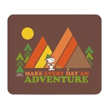 CafePress Snoopy Make Every Day An Adventure Mousepad  (1810076966)