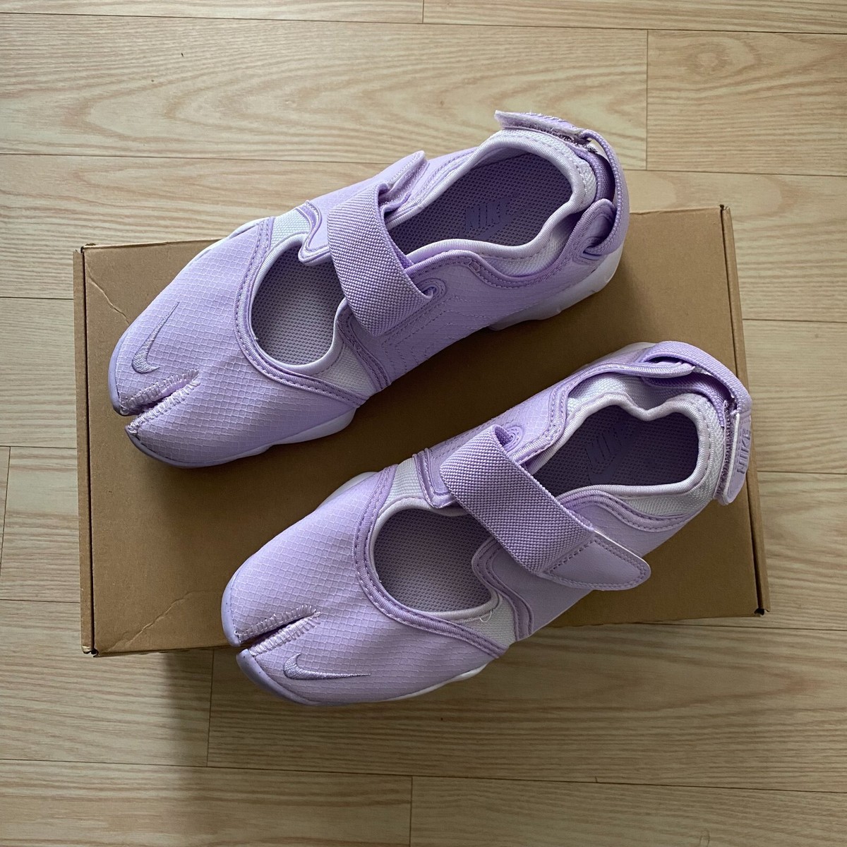 Nike Air Rift Breathe Lilac Bloom Womens Sneakers Mary Jane