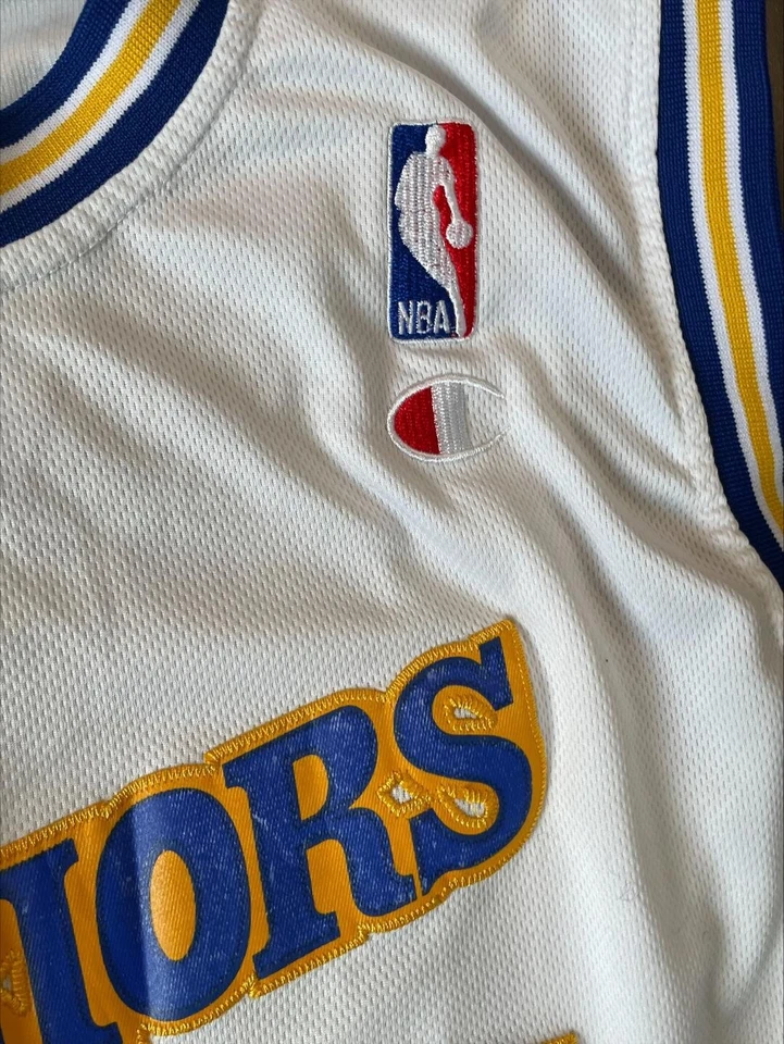 Chris Mullin Golden State Warriors Champion Brand Jersey XXL White Vintage - Image 4 of 4