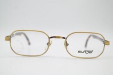 Vintage Glasses Carrera 4336 Brass Brown Oval Frame Eyeglasses