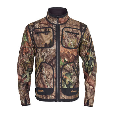 Herrenjacke Harkila Mossy Kamko WSP MossyOak Break-up Country  / Schwarz 4XL
