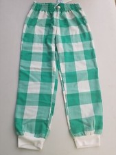 Cat  Jack Kids Boys Medium 7-8 Green Plaid Pajama Pants Flame Resistant