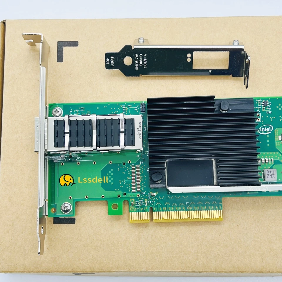 DELL XL710-QDA1 01CN40 Intel XL710QDA1BLK 40GbE Ethernet Converged Adapter Card - Image 2 of 4